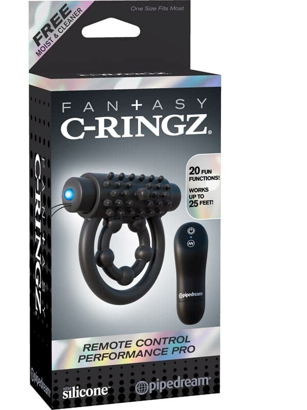 Fantasy C-Ringz Remote Control Performance Pro Cock Ring - - Vibrating Cock Rings