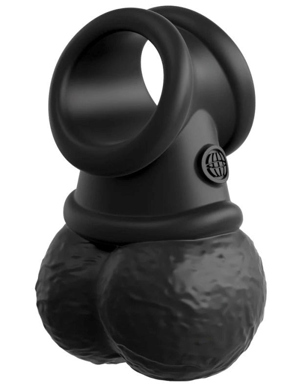 King Cock Elite The Crown Jewels Vibrating Silicone Balls - - Ball and Cock Toys