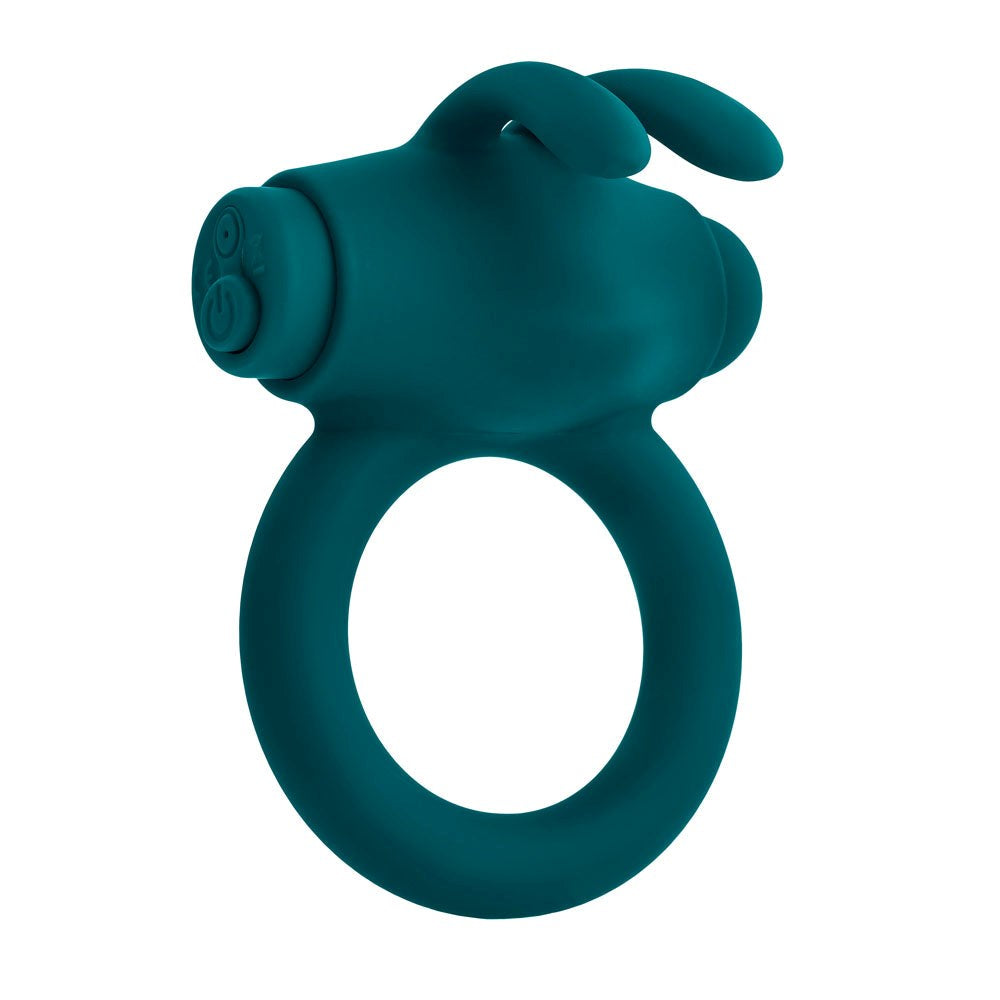 Playboy Pleasure Bunny Buzzer Vibrating Cock Ring - - Vibrating Cock Rings