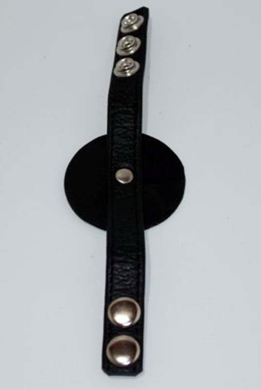 Hell's Couture Leather Cock Ring - Enhance Your Passion - - Cock Rings