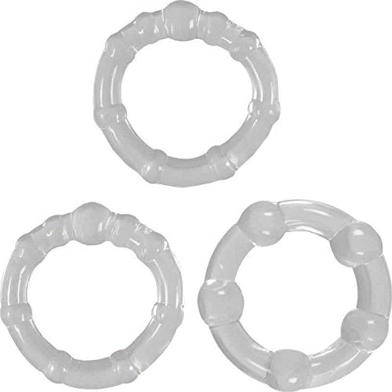 Renegade Intensity Rings 3 Pack - - Cock Rings