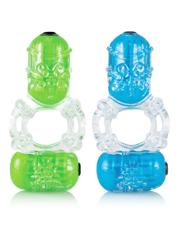 ScreamingO ColorPop Big O 2 Vibrating Cock Ring - - Cock Rings
