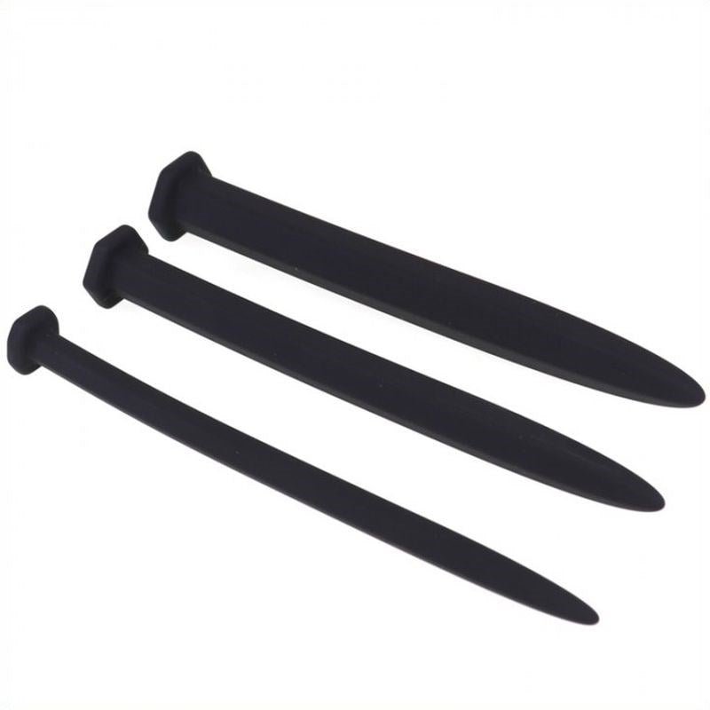 BDStyle Silicone Hexagon Penis Plug Stimulation Kit - - Penis Plugs