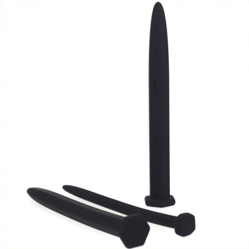 BDStyle Silicone Hexagon Penis Plug Stimulation Kit - - Penis Plugs