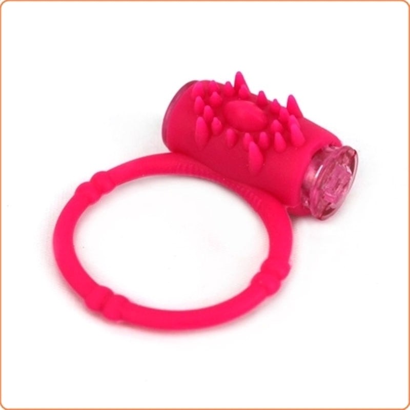 Silicone Vibrating Cock Ring - - Ball and Cock Toys