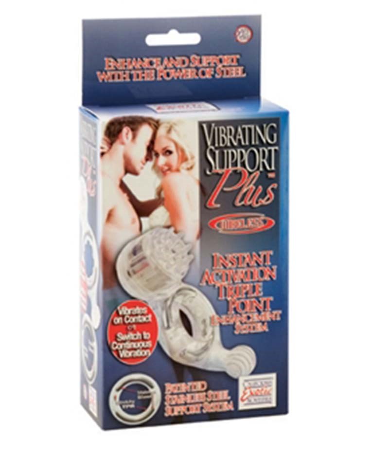 CalExotics Support Plus Instant Activation TP Enhancer - - Cock Rings