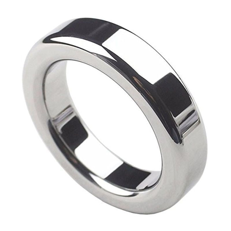 Titan Steel Wide Cock Ring - - Cock Rings