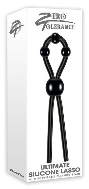 Zero Tolerance Ultimate Silicone Lasso Cock Ring - - Cock Rings