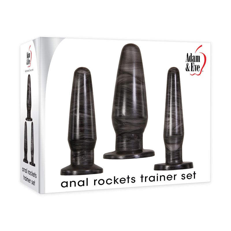 Adam & Eve Anal Rockets - Flexible Anal Adventure Kit - - Butt Plugs