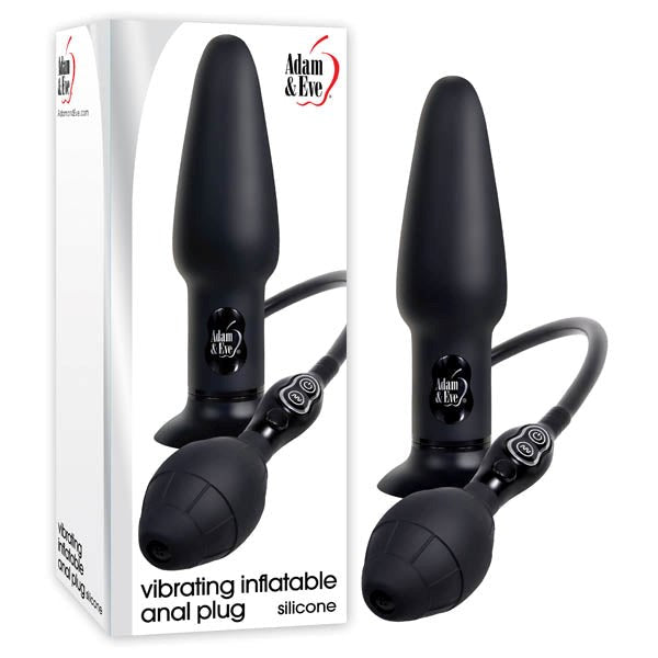 Adam & Eve Inflatable Anal Plug Get Harder Now - - Butt Plugs