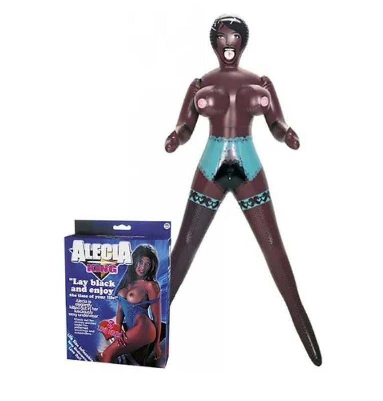 Alecia King Inflatable Love Doll Harder, Longer, Better - - Love Dolls