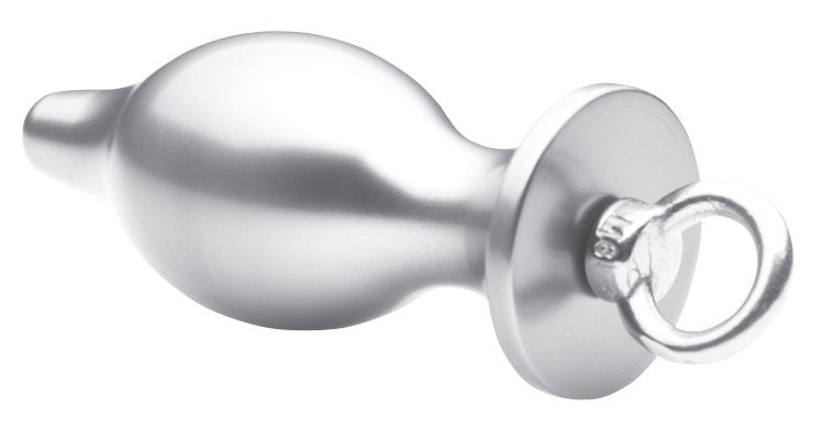 XR Brands Ammo Anal Plug with Screw In Ring for Weight Attachment - - Anal Dildos