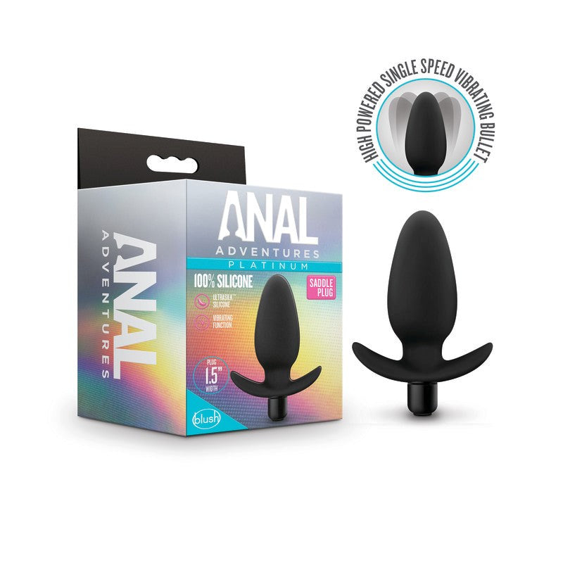 Anal Adventures Platinum Saddle Plug - - Butt Plugs