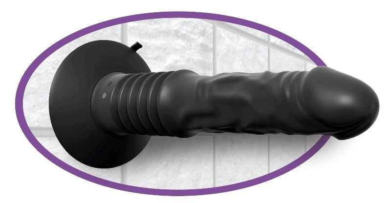 Anal Fantasy Elite Vibrating Ass Fucker Anal Dildo - - Anal Dildos