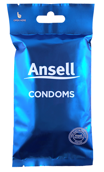 Ansell Lifestyle Stretchy Ribbed Condoms 12 Pk - - Condoms