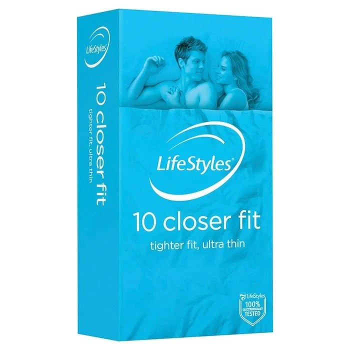 Ansell LifeStyles Closer Fit 10 pack Premium Cock Gear - - Condoms