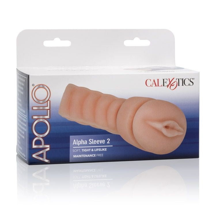 Apollo Alpha Mens Stroker Sleeve 2 Vagina - - Pumps, Extenders and Sleeves