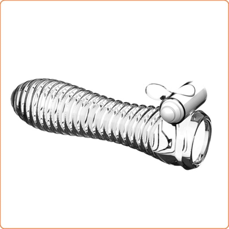 Attlesnake Super-stretchy Vibration Crystal Sleeves - - Pumps, Extenders and Sleeves