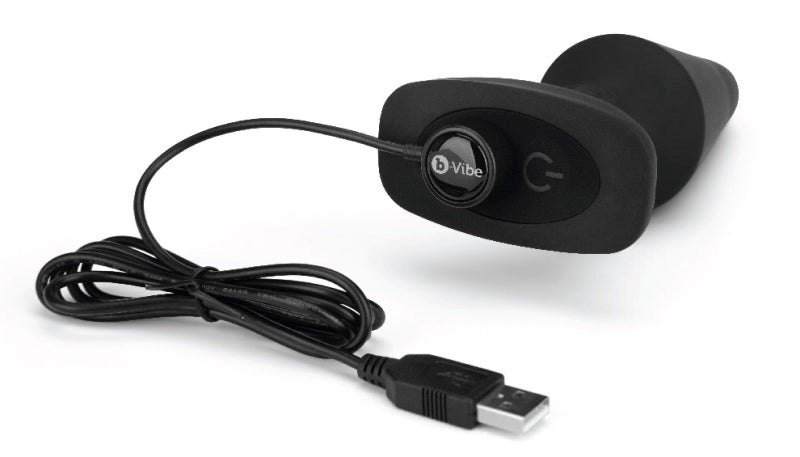 B-Vibe Rimming Plug XL - Powerful Vibrations and Unique Rimming Beads - - Anal Vibrators