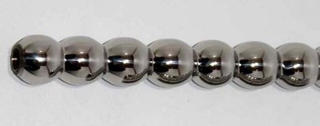 Hell's Couture Steel Beaded Anal-Vaginal Exploration Tool - - Anal Dildos