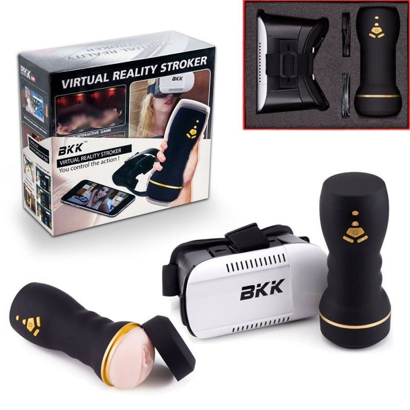 BKK Virtual Reality Stroker Premium Cock Gear - - Masturbators and Strokers
