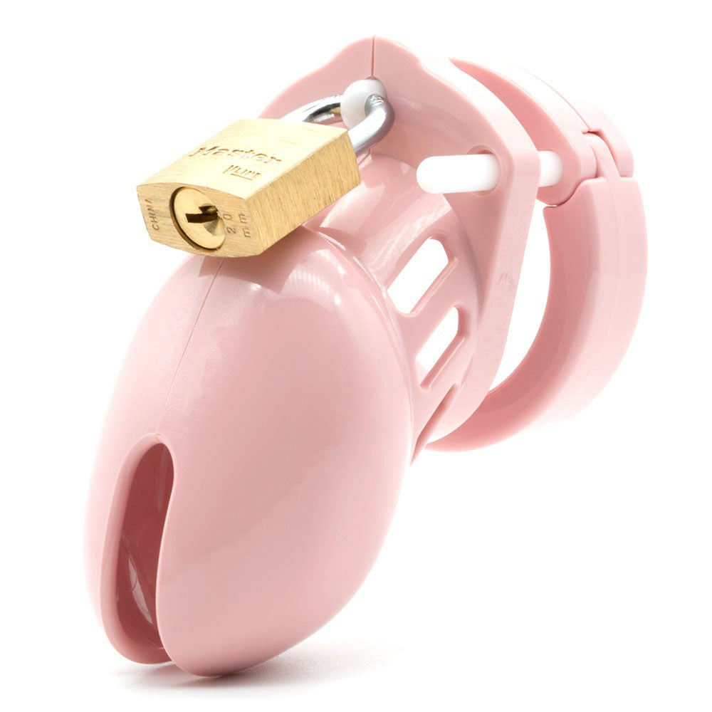 Cb-6000s Male Chastity Cock Cage Kit - Pink - - Male Chastity
