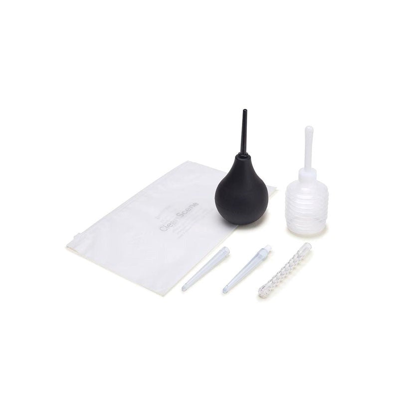 CleanScene 7 Piece Anal Douche Set Try It Tonight - - Enemas and Douches
