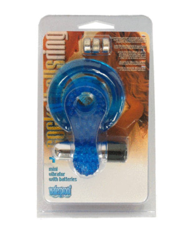 Cock 'n Balls Vibrating Cock Ring For Harder Play - - Vibrating Cock Rings