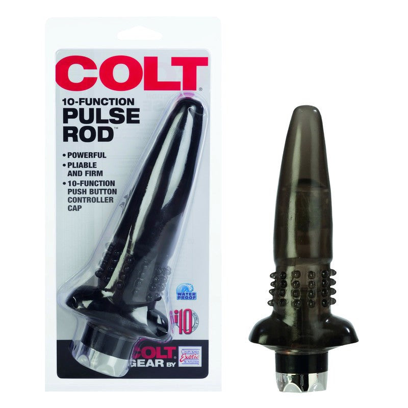 Colt 10 Function Pulse Rod Prostate Massager - - Butt Plugs