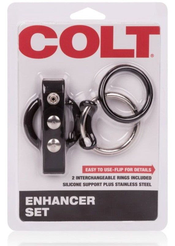 Colt Enhancer Set Experience Cock Control - - Stretchy Cock Rings