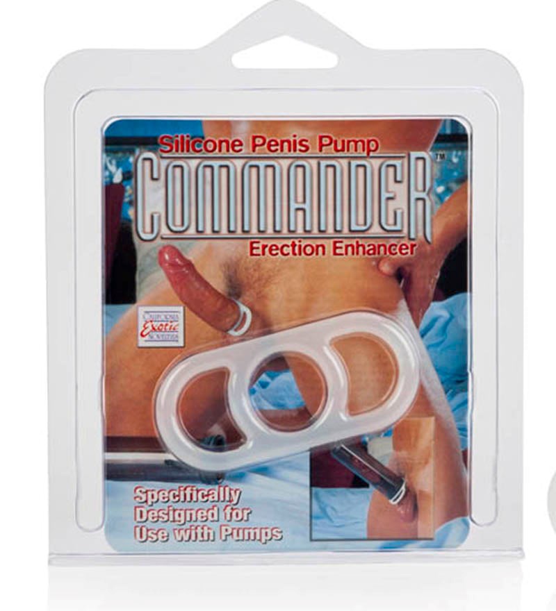 Commander Erection Enhancer Best Value Adult Toy - - Stretchy Cock Rings