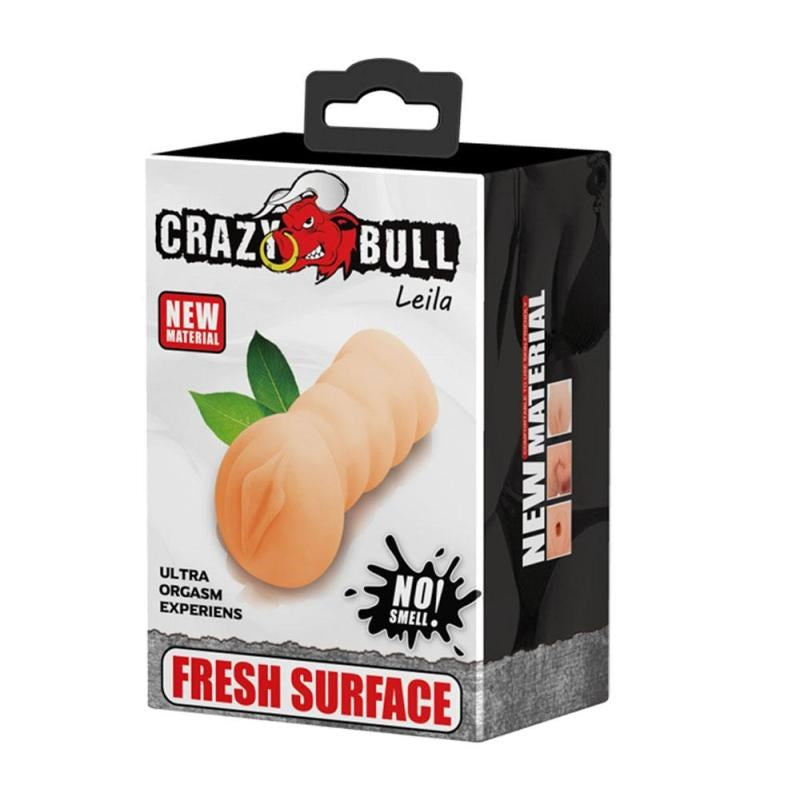 Crazy Bull Leila Pocket Pussy Mens Stroker - - Masturbators and Strokers
