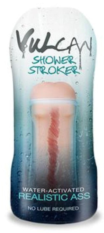 Cyberskin H2O Vulcan Shower Stroker Realistic Ass - - Masturbators and Strokers