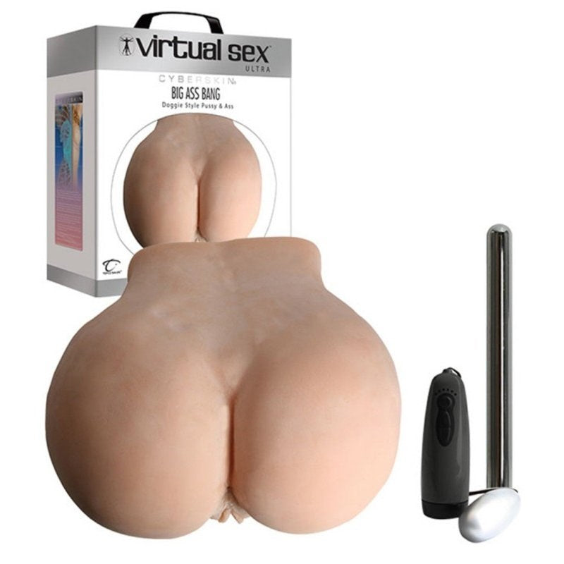 CyberSkin Virtual Sex Ultra Big Ass Bang - - Masturbators and Strokers