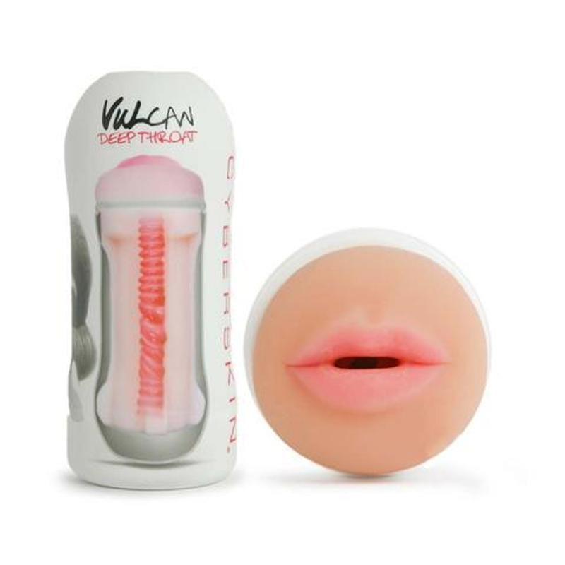 Cyberskin Vulcan Deep Throat Cream - - Masturbators and Strokers
