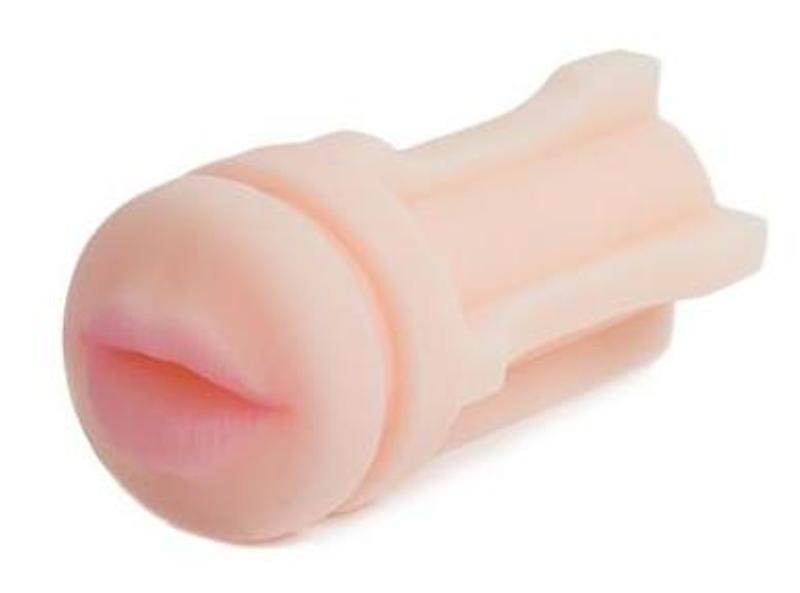 Cyberskin Vulcan Deep Throat Masturbator with Vibration - - Masturbators and Strokers