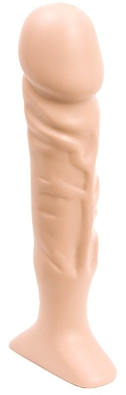 Doc Johnson Thin Tool Anal Pleasure Dildo Flesh - - Butt Plugs