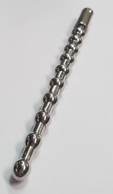 Dominator Uretheral Grooved Surgical Steel Sound - - Penis Plugs
