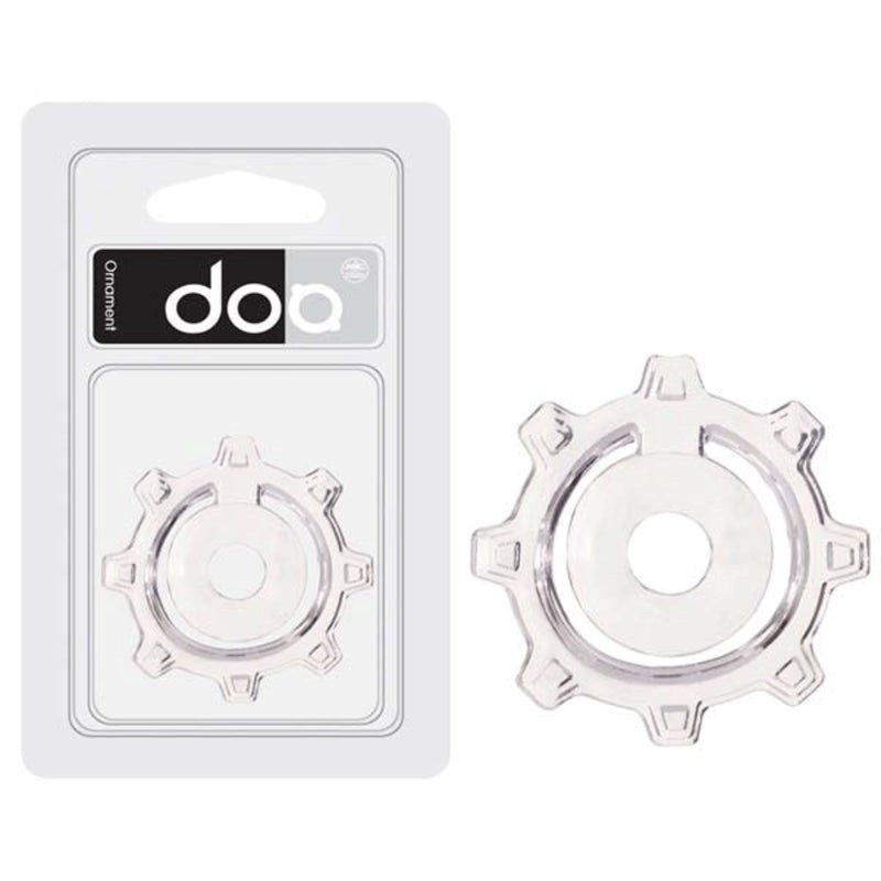 Doo Clear Cog Cock And Ball Rings Toybox Must-Haves - - Stretchy Cock Rings
