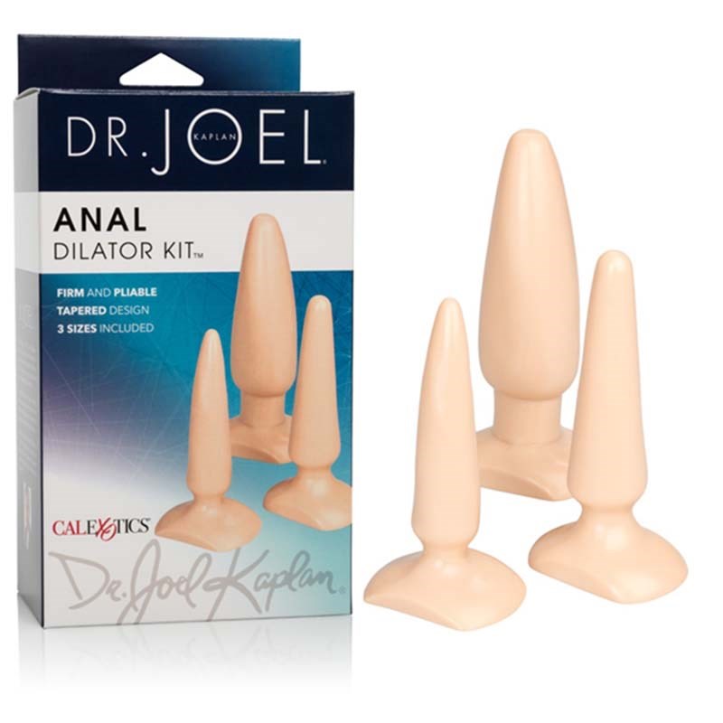Dr. Joel Kaplan Anal Expanding Dilator Kit - - Prostate Toys
