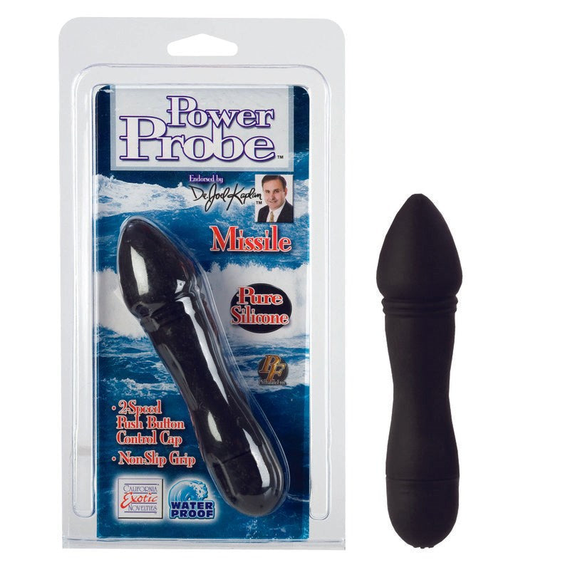 Dr. Joel Kaplan Vibrating Power Probe Anal Missile - - Prostate Toys