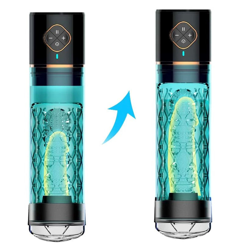Electric Rotating Penis Pump - - Pumps, Extenders and Sleeves