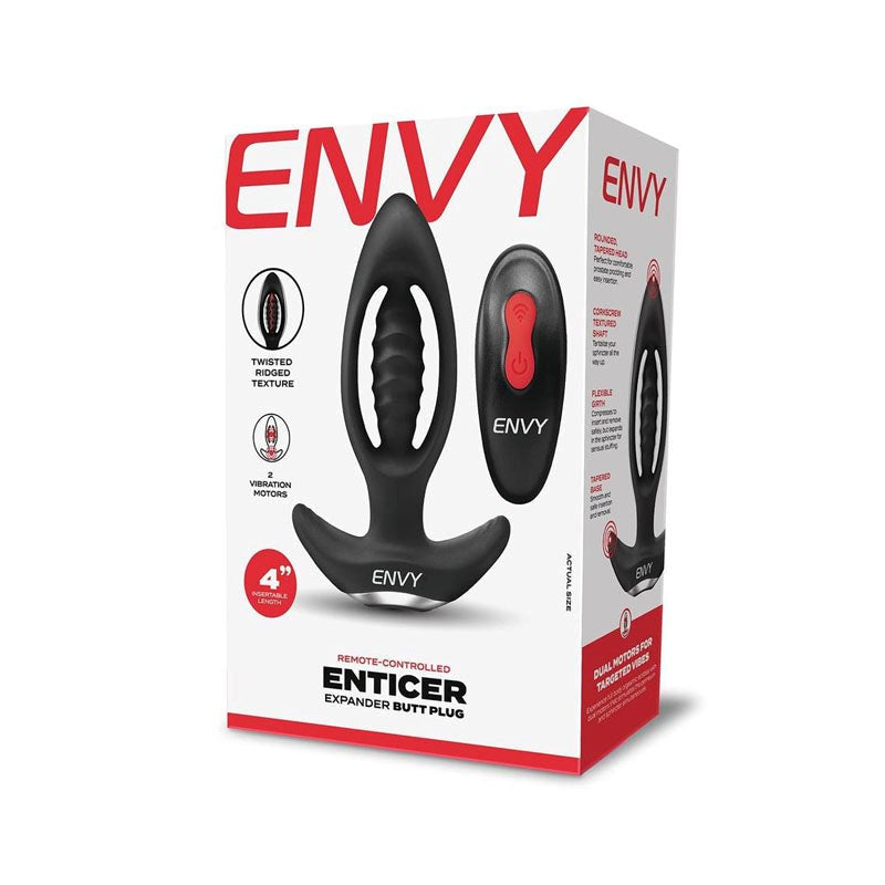 ENVY Enticer Expander - Twisted Pleasure at Your Fingertips - - Anal Vibrators