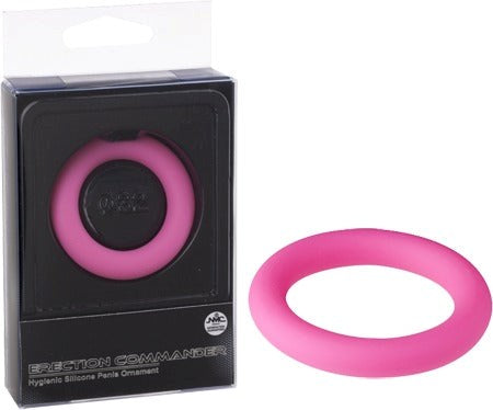 Erection Commander Cock Ring Pink Be Harder for Longer - 42mm - Cock Rings