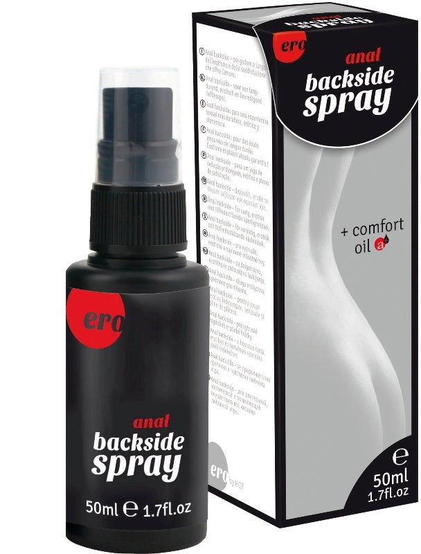 Hot Ero Backside Spray 50ml Anal Comfort Enhancement - - Delay and Excite Sprays