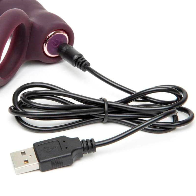 Fifty Shades Freed Lost In Each Other Vibrating Rabbit Love Ring - - Cock Rings