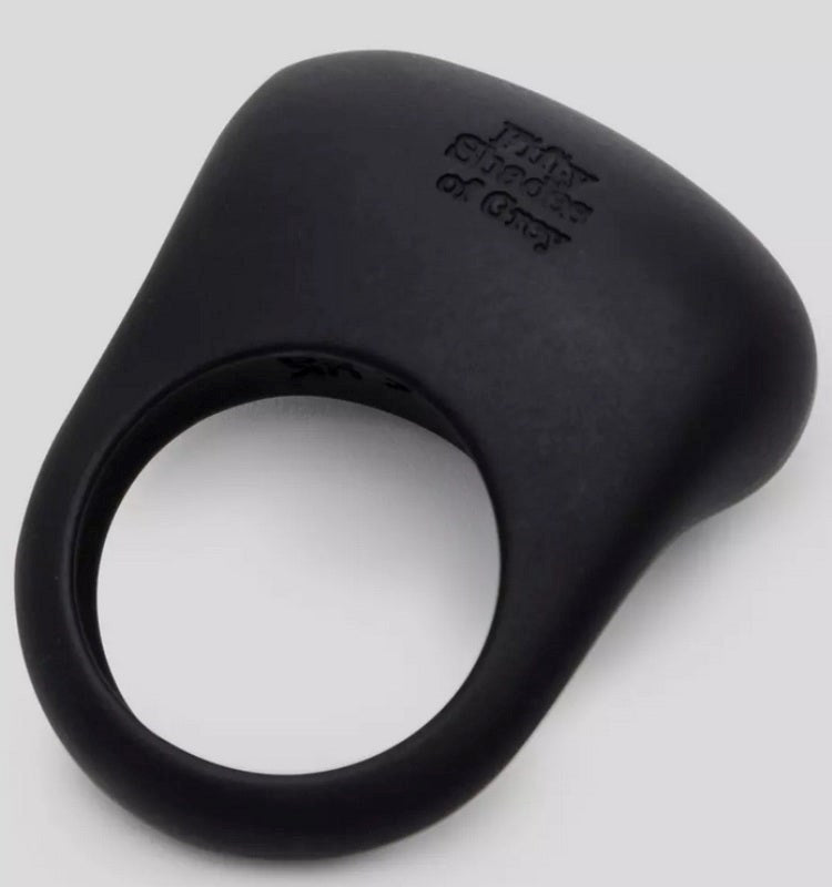 Fifty Shades Sensation Rechargeable Vibrating Love Ring - - Vibrating Cock Rings