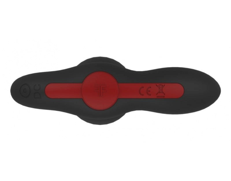 Figo Vibrating Butt Plug Black - - Butt Plugs