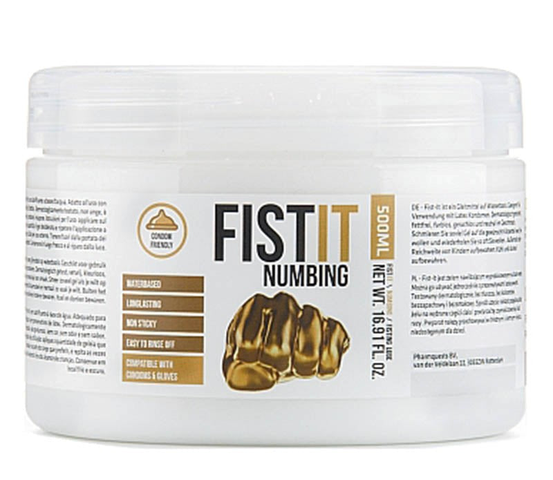 Fist-It Numbing Gel Your Go-To Cock Shop - - Water Based Lubes