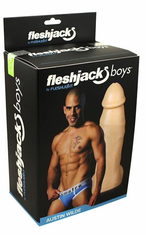 FleshJack Austin Wilde Realistic Looking Dildo - - Anal Dildos